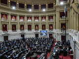 Con 137 votos a favor y doce horas de debate, Diputados aprobó la madrugada del 9 de abril la reforma a la Ley de Glaciares.