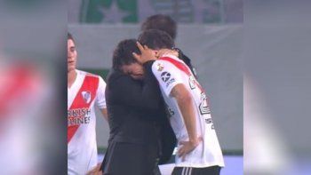 el llanto de nacho fernandez y el emotivo abrazo de gallardo el llanto de nacho fernandez y el emotivo abrazo de gallardo