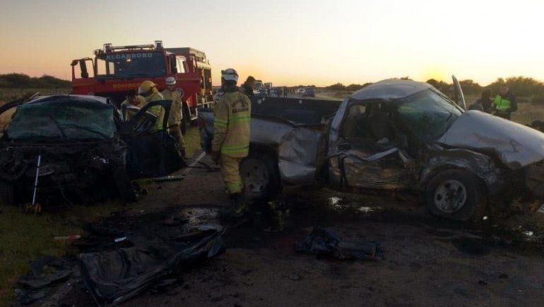 Siete muertos en un choque frontal en el sur bonarense