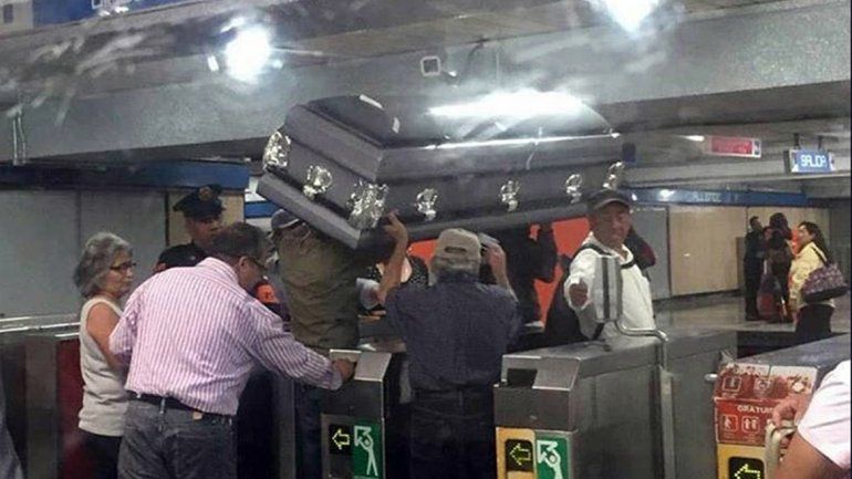 Como no les alcanzó para el flete