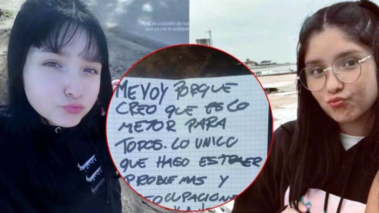 La adolescente Nahiara Kimey Gordillo se fue de su casa en la madrugada del lunes