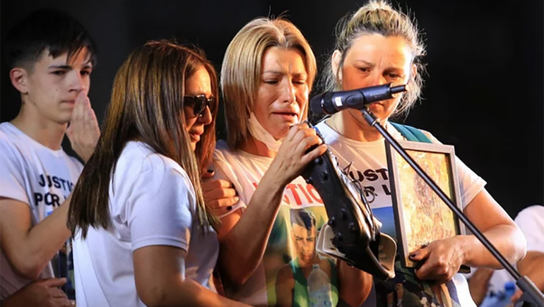 El dolor de la madre de Lucas: Yo estoy muerta en vida