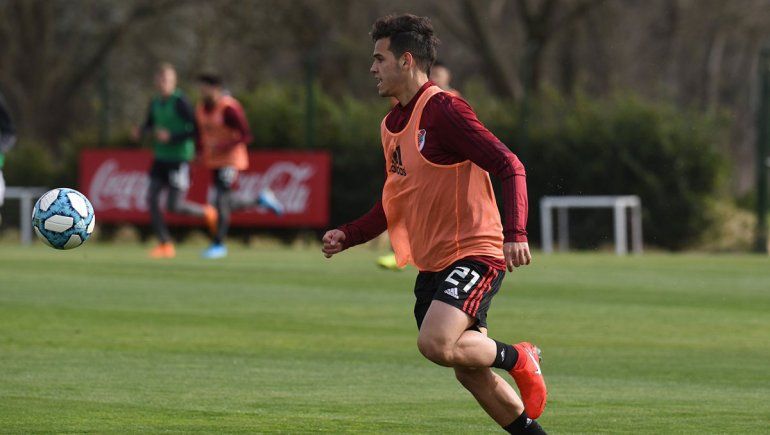 El pibe Ferreira se esguinzó y Ponzio espera el alta