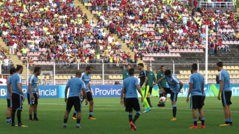 Venezuela y Uruguay no se sacaron diferencias