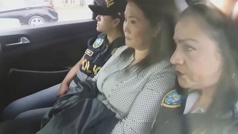 La hija del ex presidente es la líder del partido político Fuerza Popular.