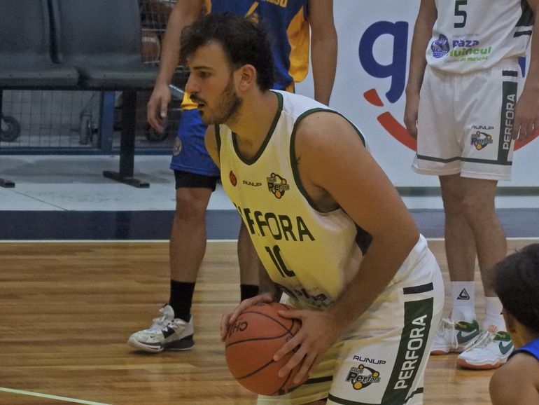 Agust&iacute;n S&aacute;nchez, uno de los goleadores de P&eacute;rfora. Foto: gentileza Adri&aacute;n Hern&aacute;ndez