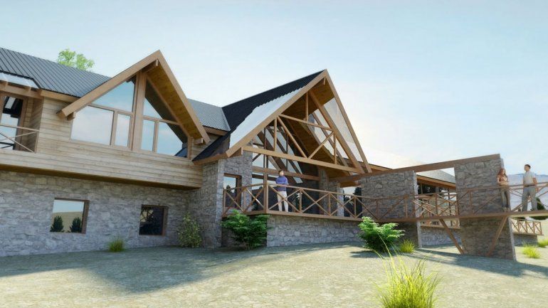 Ayer inauguró la nueva hostería de la ciudad. Se podrá visitar sin alojarse y degustar las comidas típicas del lugar.