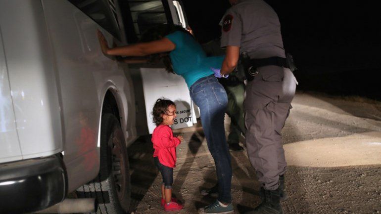 Separan a niños y niñas de sus familias en la frontera de México