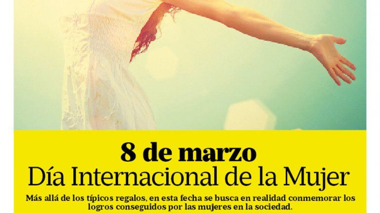 8 de marzo Día Internacional de la Mujer