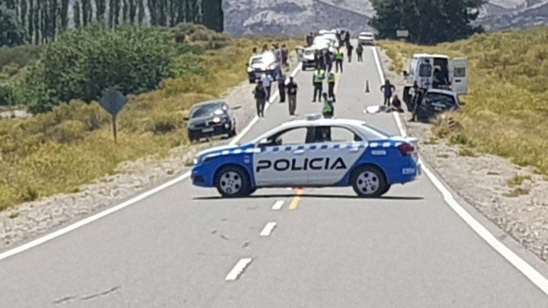 Una tragedia: se sacó una foto con la familia, cruzó la ruta sin mirar y murió atropellada