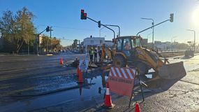EPAS terminó la reparación del acueducto en Mosconi y Tronador: cuándo vuelve el agua en Confluencia | LM Neuquen EPAS terminó la reparación del acueducto en Mosconi y Tronador: cuándo vuelve el agua en Confluencia