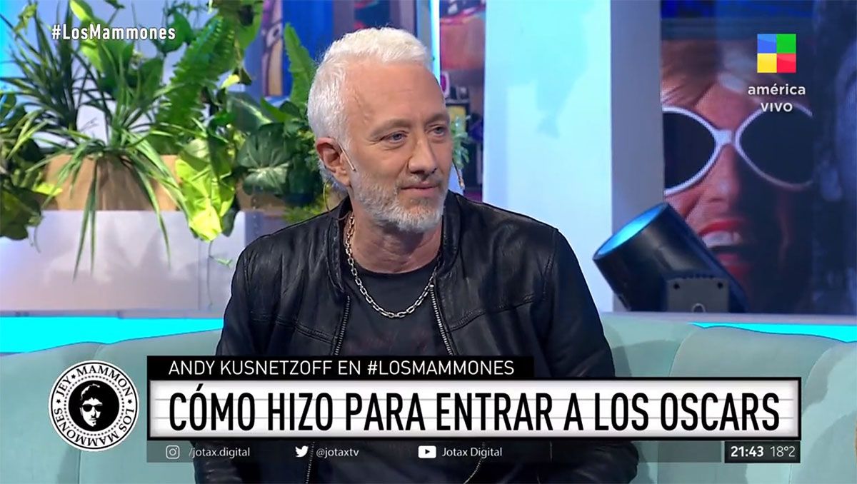 Andy Kusnetzoff contó como hizo para entrar a los Oscar