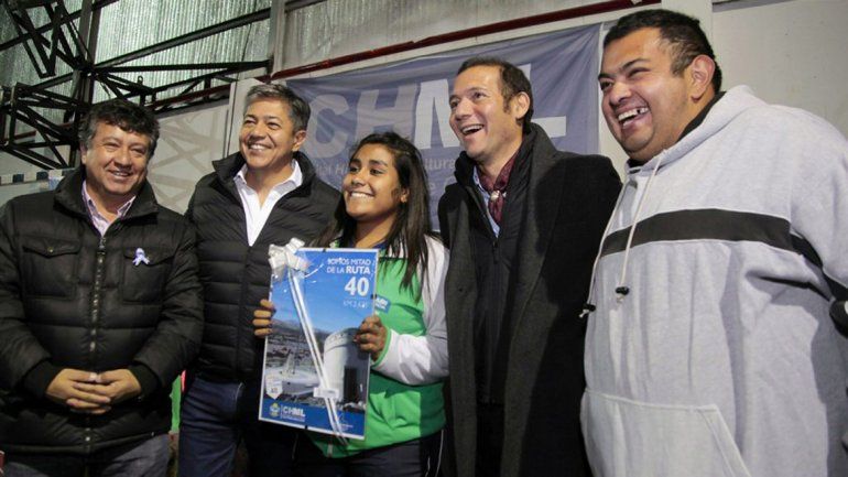 El gobernador Omar Gutiérrez