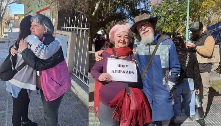 Quién es la cipoleña que anda por la vida y la calle ofreciendo abrazos