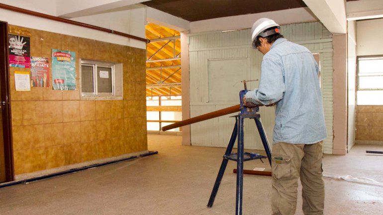 Las obras de refacción en Neuquén capital se iniciaron el 4 de este mes.