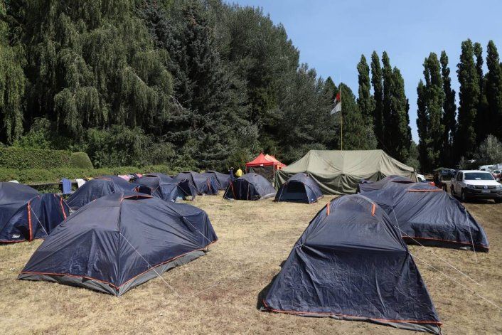 El campamento en Valle Magdalena / Fotos