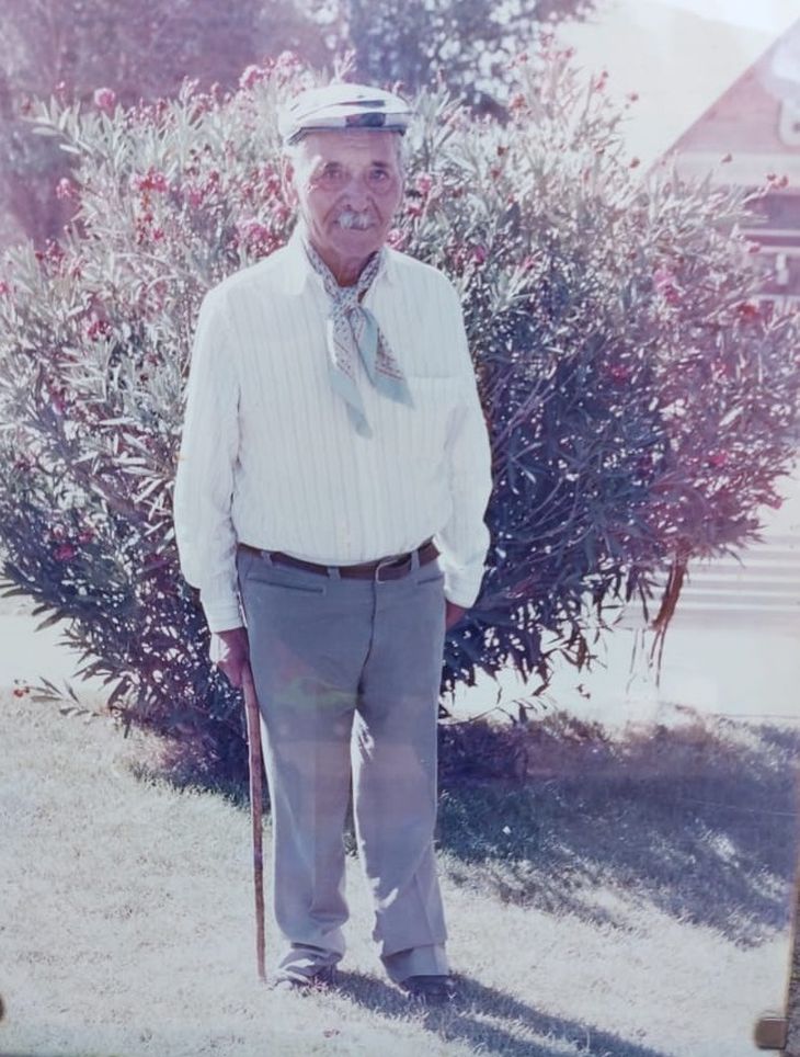 Don Felindo Monge, padre de José, trabajaba la tierra de la zona. Foto: gentileza de José Monge. Don Felindo Monge, padre de José, trabajaba la tierra de la zona. Foto: gentileza de José Monge.