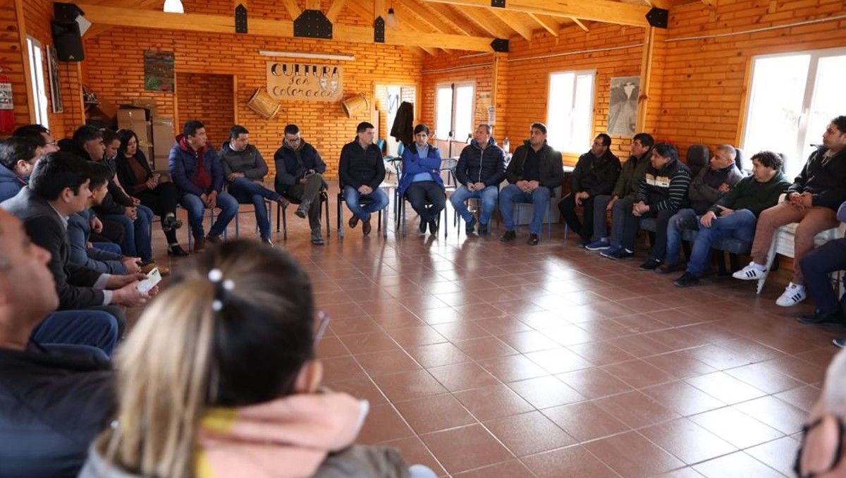 Koopmann juntó a los referentes azules de la zona centro de la provincia