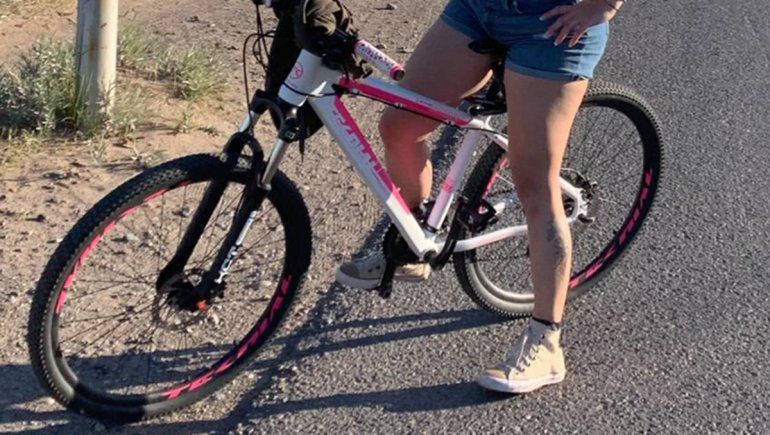 La bicicleta fue robada de una vivienda en el barrio Santa Genoveva.
