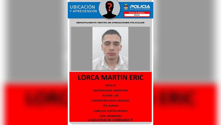 Martín Lorca era buscado desde el pasado 7 de octubre. Martín Lorca era buscado desde el pasado 7 de octubre.