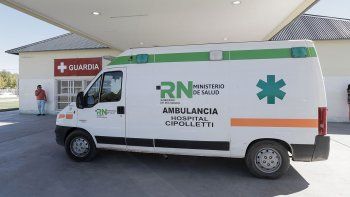 El traslado de urgencia requirió de dos ambulancias y escolta policial. Imagen ilustrativa.