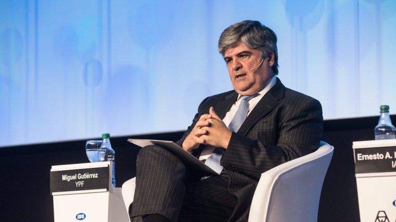 Miguel Gutiérrez. Durante la Oil & Gas 2017