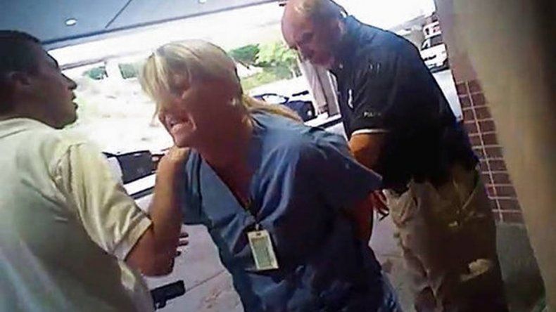 Enfermera se negó al pedido policial y quedó presa. Luego la liberaron.