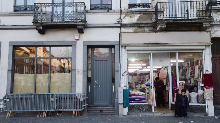 La casa de los hermanos Abdeslam