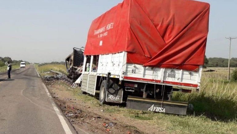 Asesinó a su pareja a balazos, chocó en la huida y murió calcinado en la ruta