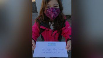 la historia de la nena de plottier que estaba triste, le escribio a alberto y recibio una sorpresa la historia de la nena de plottier que estaba triste, le escribio a alberto y recibio una sorpresa