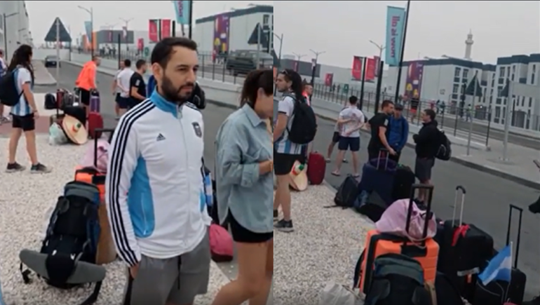 Qatar: el Barwargento cerraría y cientos de argentinos se quedarían sin alojamiento