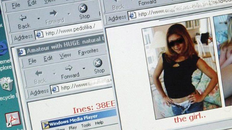 Las fotos que encontraron son de chicos desnudos y en poses eróticas.