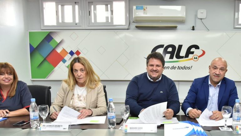 El Municipio y CALF articulan capacitaciones para la población