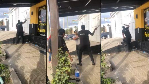 Patovica golpeó violentamente a un joven en Halloween