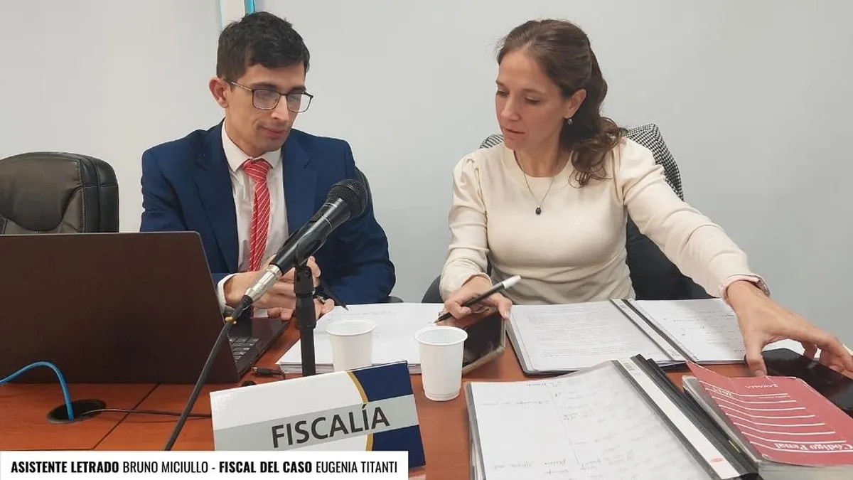La fiscal Eugenia Titanti impulsó la acusación en contra del imputado por el abuso de la niña.