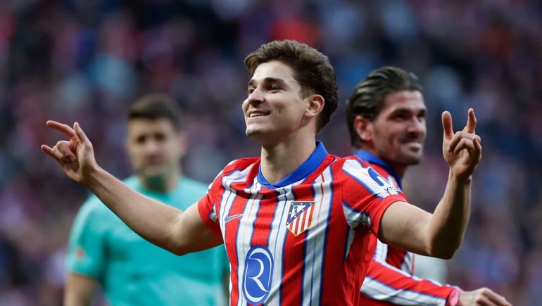 Julián Álvarez y un golazo para que el Atlético sea campeón de invierno en España