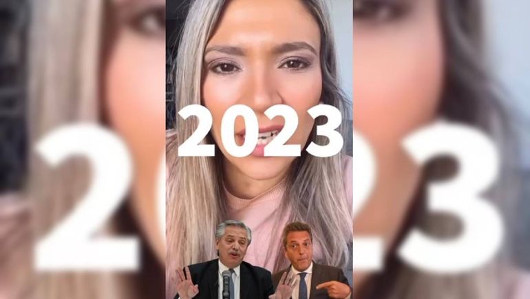Nadia Márquez salió con un reel explicando el financiamiento universitario en la era de Javier Milei.