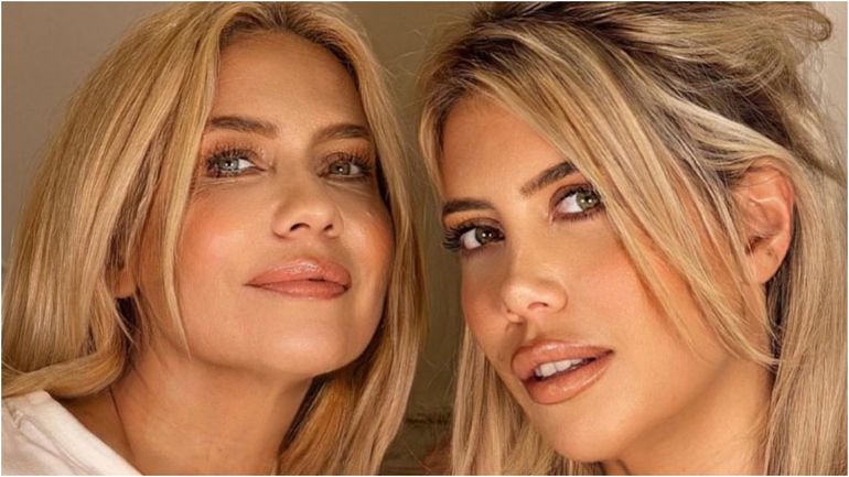 Wanda Nara y su mamá Wanda Nara y su mamá