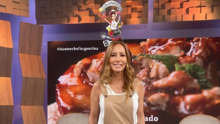 Analía Franchín contó la reacción que tuvo su hijo tras perder MasterChef Celebrity