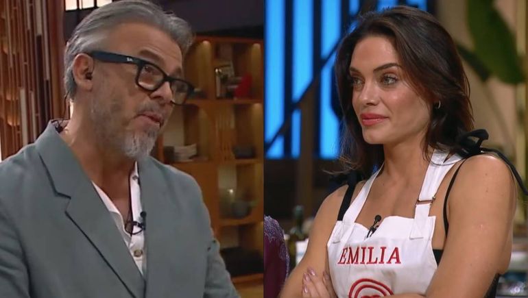MasterChef Celebrity: El gesto fatal de Emilia Attias que sacó a Donato de Santis