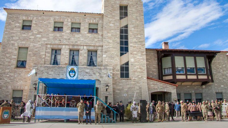 Más de mil soldados se reunieron en el Regimiento de Infantería de Montaña.