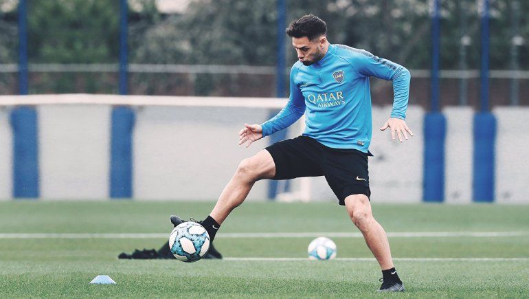 Boca se enfoca en Lanús y Alfaro probó variantes