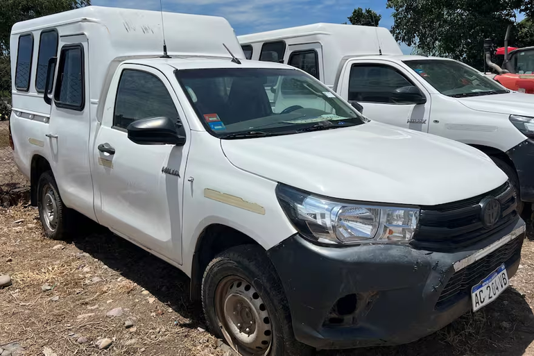 La subasta de camionetas y maquinarias se hará de manera online