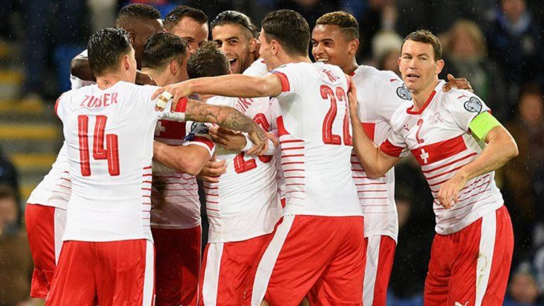 Suiza clasificó al Mundial 2018.