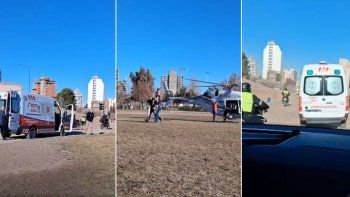 Un bebé fue trasladado en un vuelo sanitario del Hospital de Chos Malal al Castro Rendón