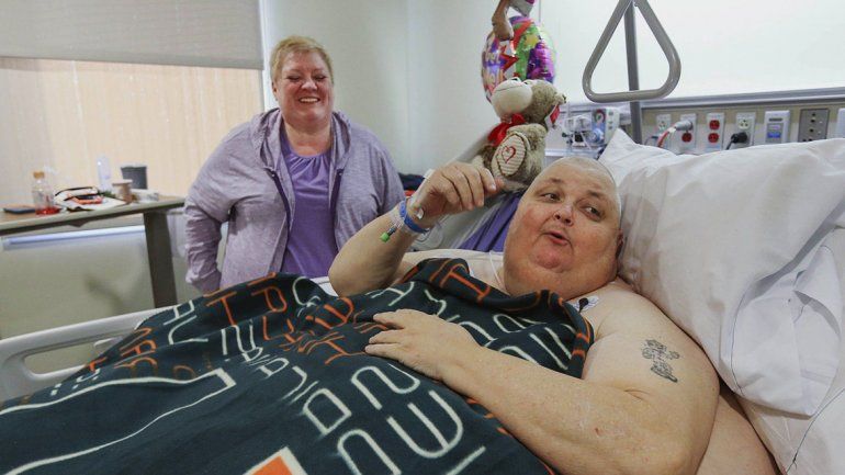 Le decían que era gordo y tenía un tumor de 60 kilos