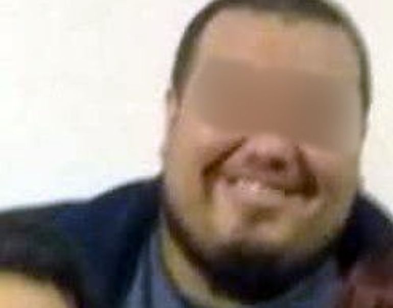 La foto del sospechoso del presunto femicidio que se difundió en Santa Cruz. La foto del sospechoso del presunto femicidio que se difundió en Santa Cruz.