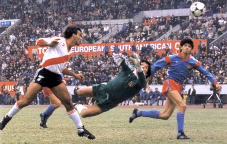 El gol del uruguayo en 1986