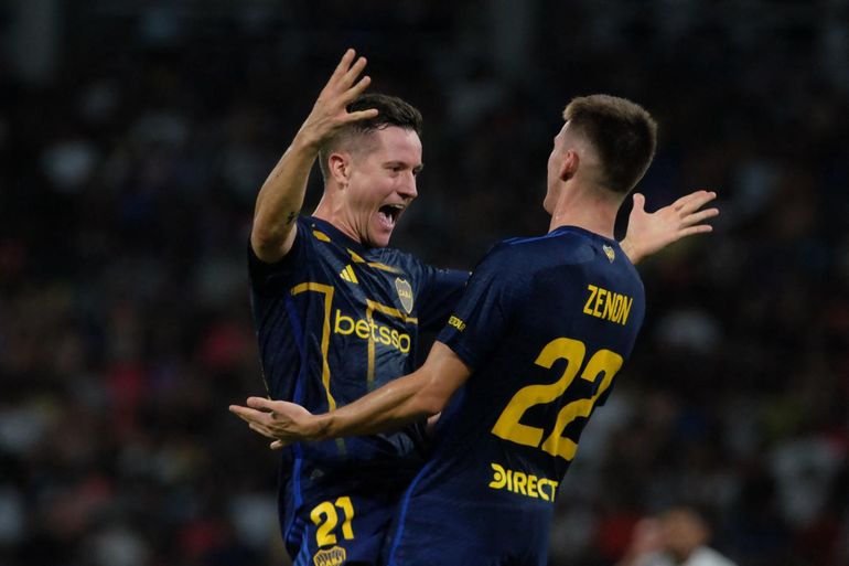 Ander Herrera fue una de las figuras de Boca.