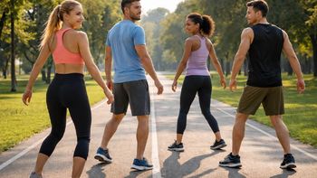 Expertos aconsejan comenzar a caminar hacia atrás de forma gradual y supervisada. Expertos aconsejan comenzar a caminar hacia atrás de forma gradual y supervisada.